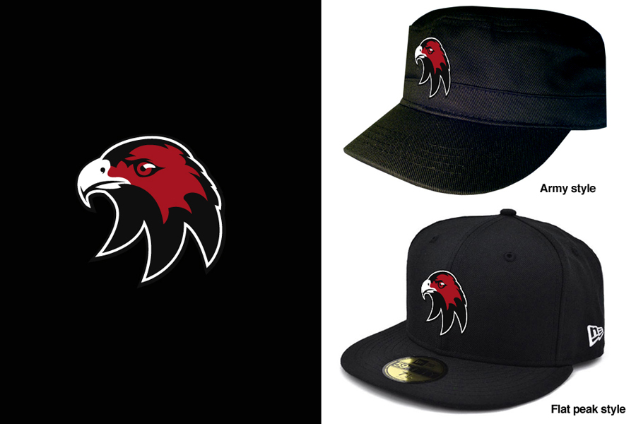 Cockburn Hawks Ice Hockey Team Hat design