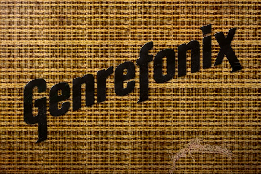 Genrefonix Festival Band Gig Event Branding Graphic Design Fremantle Perth Tweed Amp Logo