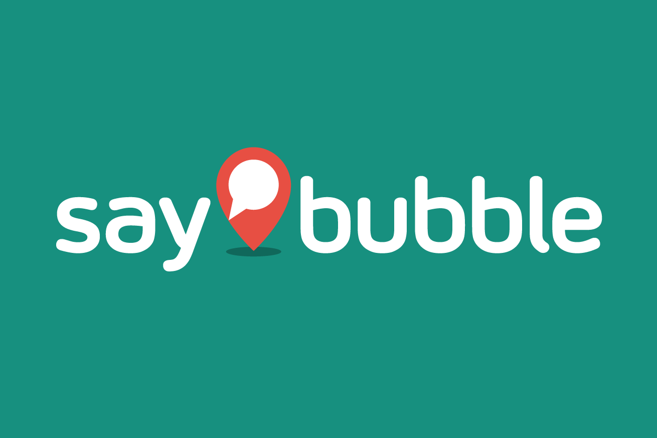 Say Bubble logo graphic designer Fremantle Perth WA