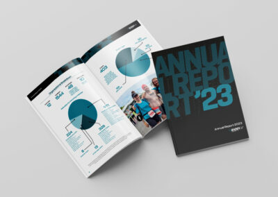 Buddy Up Australia Annual Report Publication booklet graphic design designer Fremantle Perth WA
